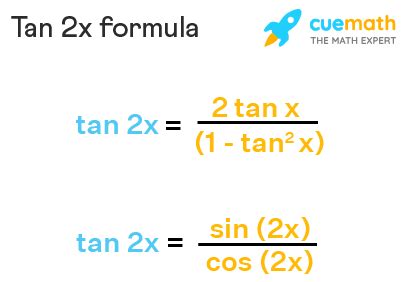 what does tan 2x equal.